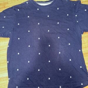 ⛵ Ping Pong Pro Nautical Sailboat Print T-Shirt - Navy Blue - Size M/M